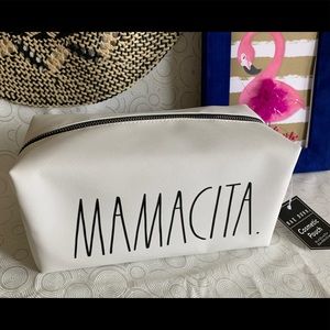 NWT Rae Dunn ‘Mamacita’ 🌺 Cosmetic Pouch